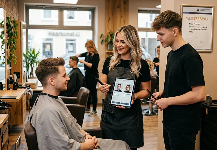 Friseurmeisterschule Friseurmeister Meistertitel 2026 220426 Lohnt sich der Meistertitel 2026 noch?